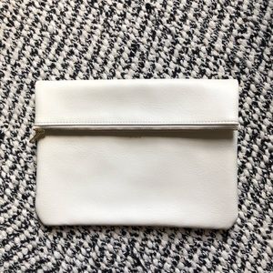 Small white clutch